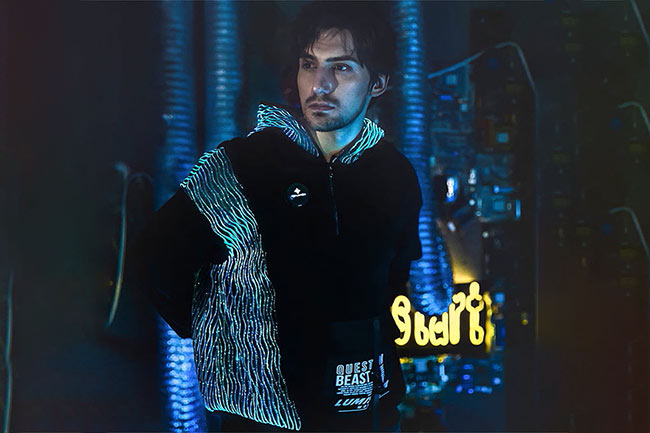 Luminous Hoods A Glowing Trend in Fashion