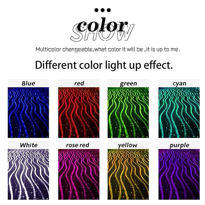 Hot Sexy Lingerie, Gothic Black Sheer Mesh Light Up Fishnet Underwear - Lumisonata - Image 5