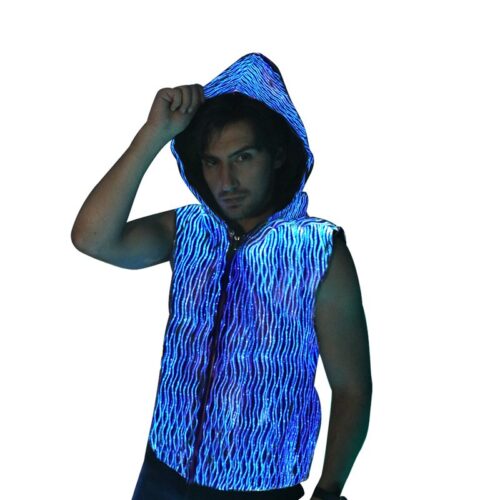 Music Festival Outfits, Light Up Cool Hoodies For Men - Lumisonata