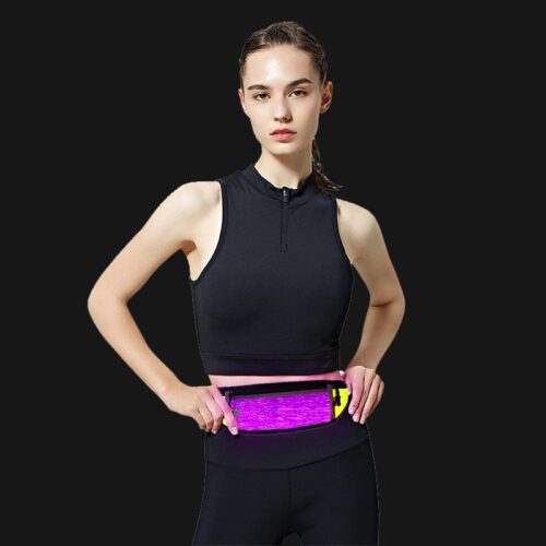 Light Up Sport Fanny Pack: Running Waist Bag with Illumination - Lumisonata